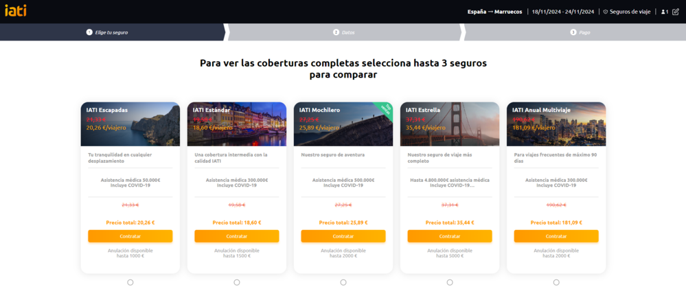 protégez vos aventures au maroc avec notre assurance voyage complète. profitez d'une couverture adaptée à vos besoins pour un séjour serein, comprenant assistance médicale,annulations et pertes de bagages. voyagez l'esprit tranquille!