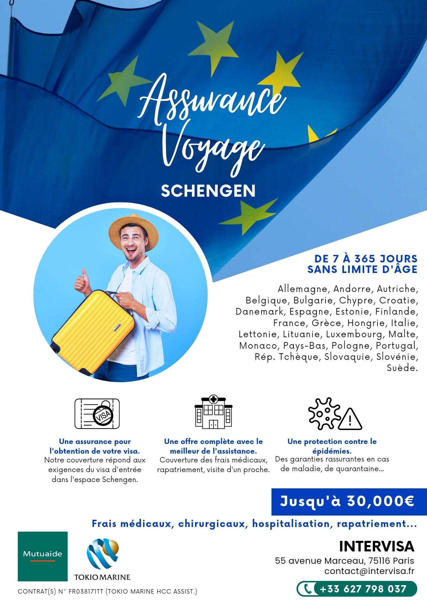 découvrez notre assurance voyage temporaire, idéale pour vos escapades occasionnelles. protégez-vous contre les imprévus et voyagez l'esprit tranquille, avec une couverture adaptée à vos besoins spécifiques.